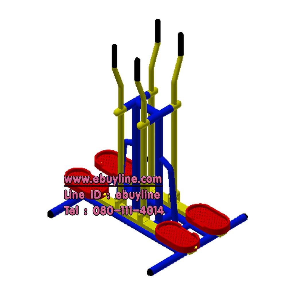 รหัสSM-32 อุปกรณ์บริหารสะโพก-หัวไหล่ (แบบโยก-เดินสลับคู่)
