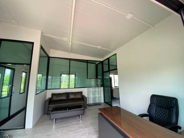 ออฟฟิศสำเร็จรูป บ้านสำเร็จรูป รามอินทรา14 ขนาด5.00x10.00และ5.00x14.00 เมตร 2 ชั้น