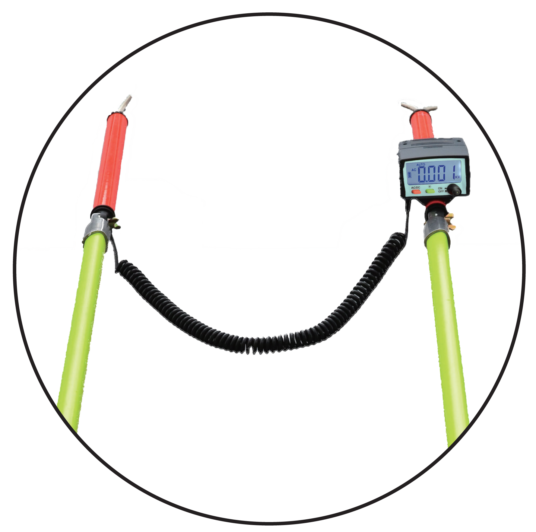 เครื่องตรวจจับแรงดันไฟฟ้าแรงดันสูง (MULTI-PURPOSE DIGITAL HIGH VOLTAGE PHASING METER) แบรนด์ KEPLER รุ่น KMDP-50K