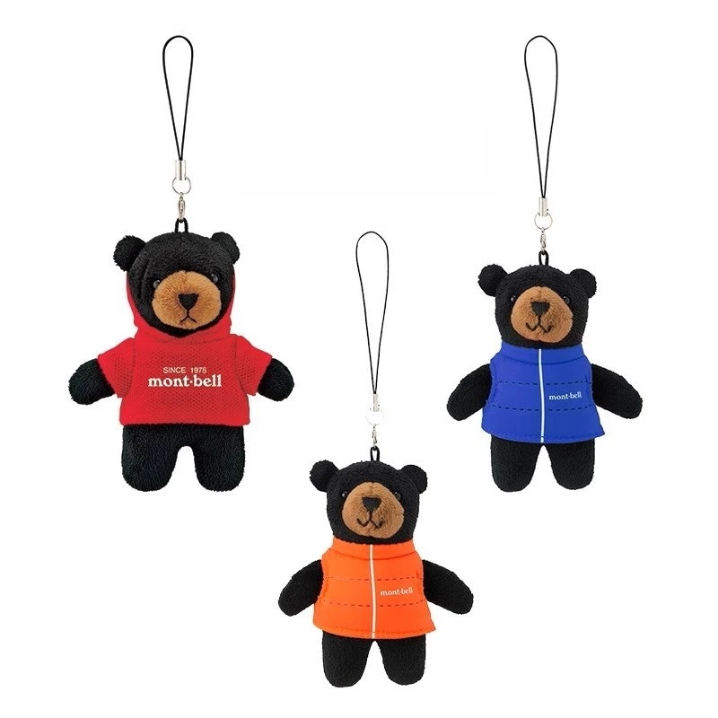 พวงกุญแจหมี Montbell Strap Monta Bear ของใหม่ ของแท้ พร้อมส่ง