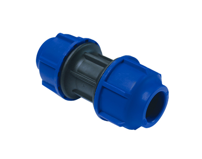 ข้อต่อตรง HDPE สวมอัด ข้อต่อพีอี เลือกขนาด 20-90 มม.