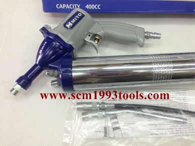 MITO รุ่น MI-627 ปืนอัดจารบีใช้ลม 400cc Air Grease Gun Piston Type