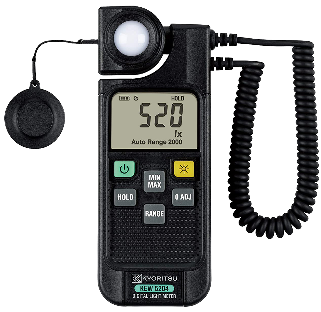 เครื่องวัดความเข้มแสง (Light Meter) รุ่น KEW 5204 แบรนด์ KYORITSU