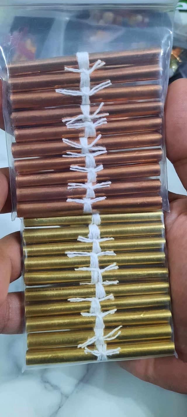 ตะกรุดจารมือ หลวงปู่ศิลา ปี 64