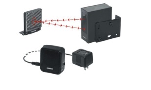 เครื่องนับคนเข้าออกห้องสมุด ด้วยเซนเซอร์อินฟาเรต รุ่น PEM7D X2 (COUNTER FOR MINI IR SECURITY SYSTEM) (นับเข้าและนับออก)