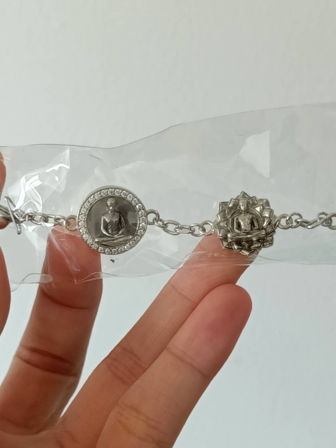 สร้อยข้อมือพระปัจเจกพุทธเจ้า 4 พระองค์(รมดำ) วัดเขาวง