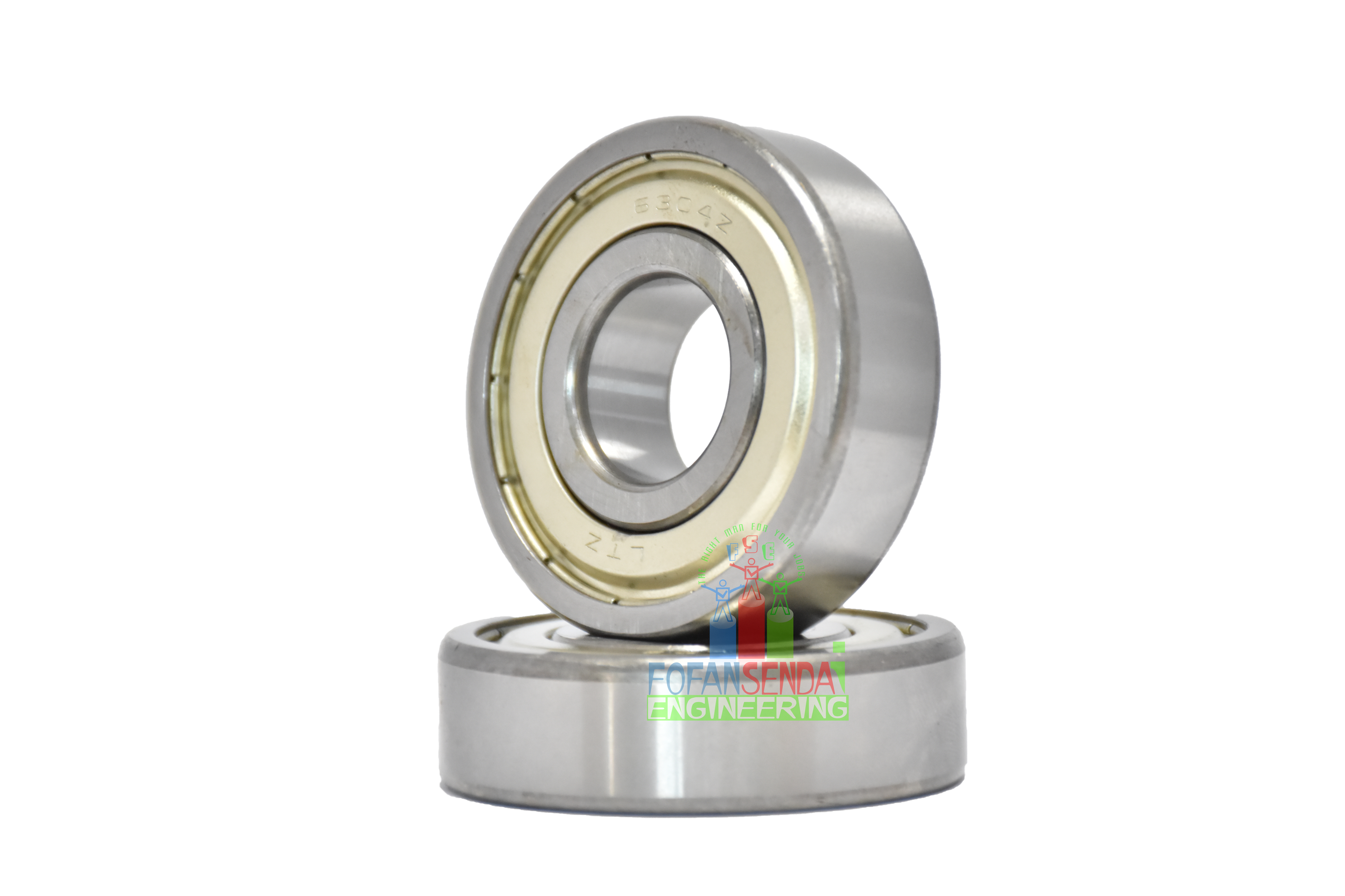 ลูกปืน Bearing ขนาด No. 6304z ฝาเหล็ก