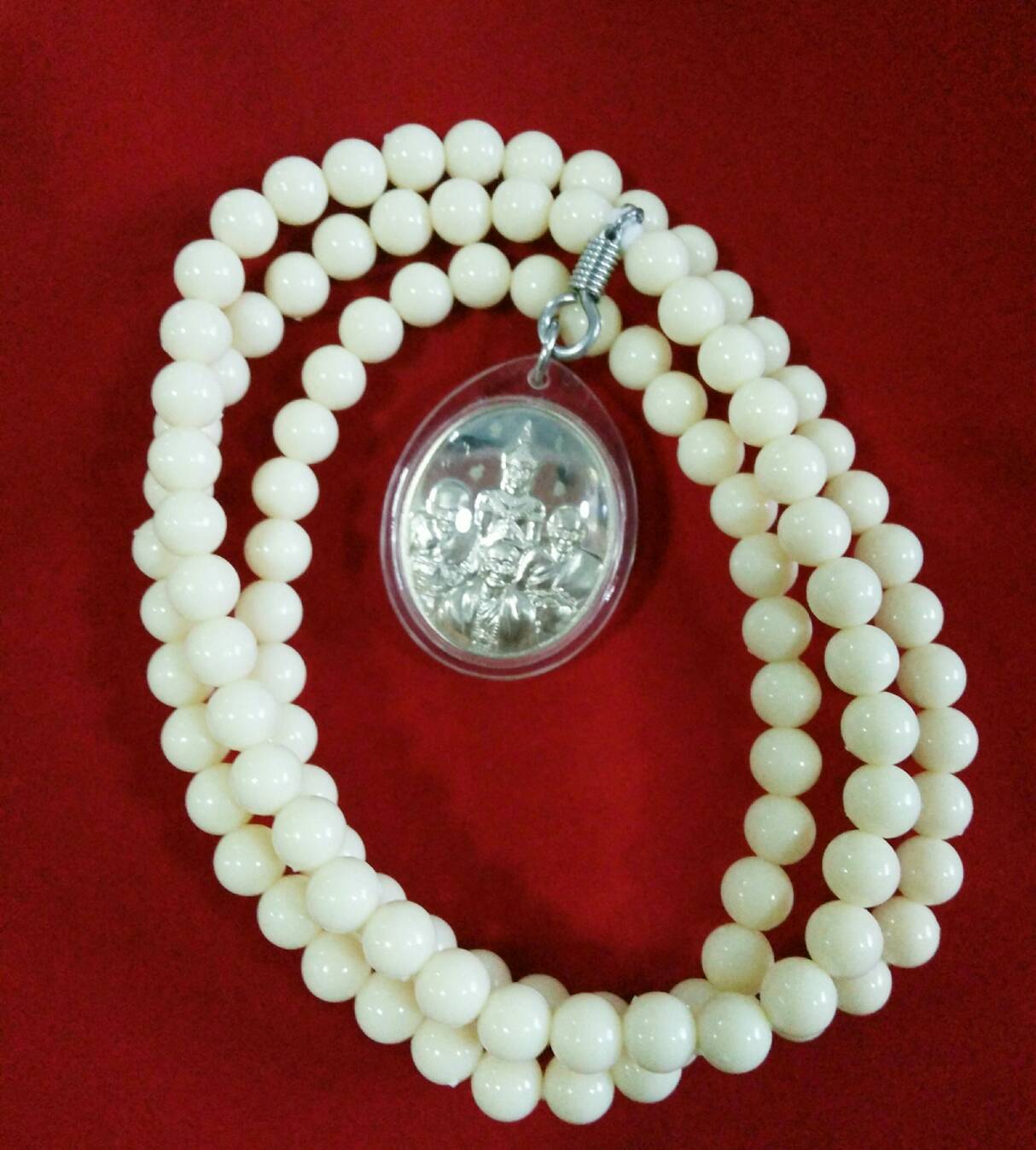 เหรียญรวมกำลังจักรพรรดิปราบไตรภพ (เนื้ออัลปาก้า) หลวงตาม้า วัดถ้ำเมืองนะ