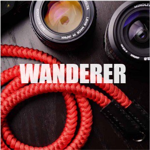 สายคล้องกล้อง เชือกถัก เชือกปีนเขา Wanderer Paracord Climbing Rope Camera Strap Handmade ของแท้ พร้อมส่ง