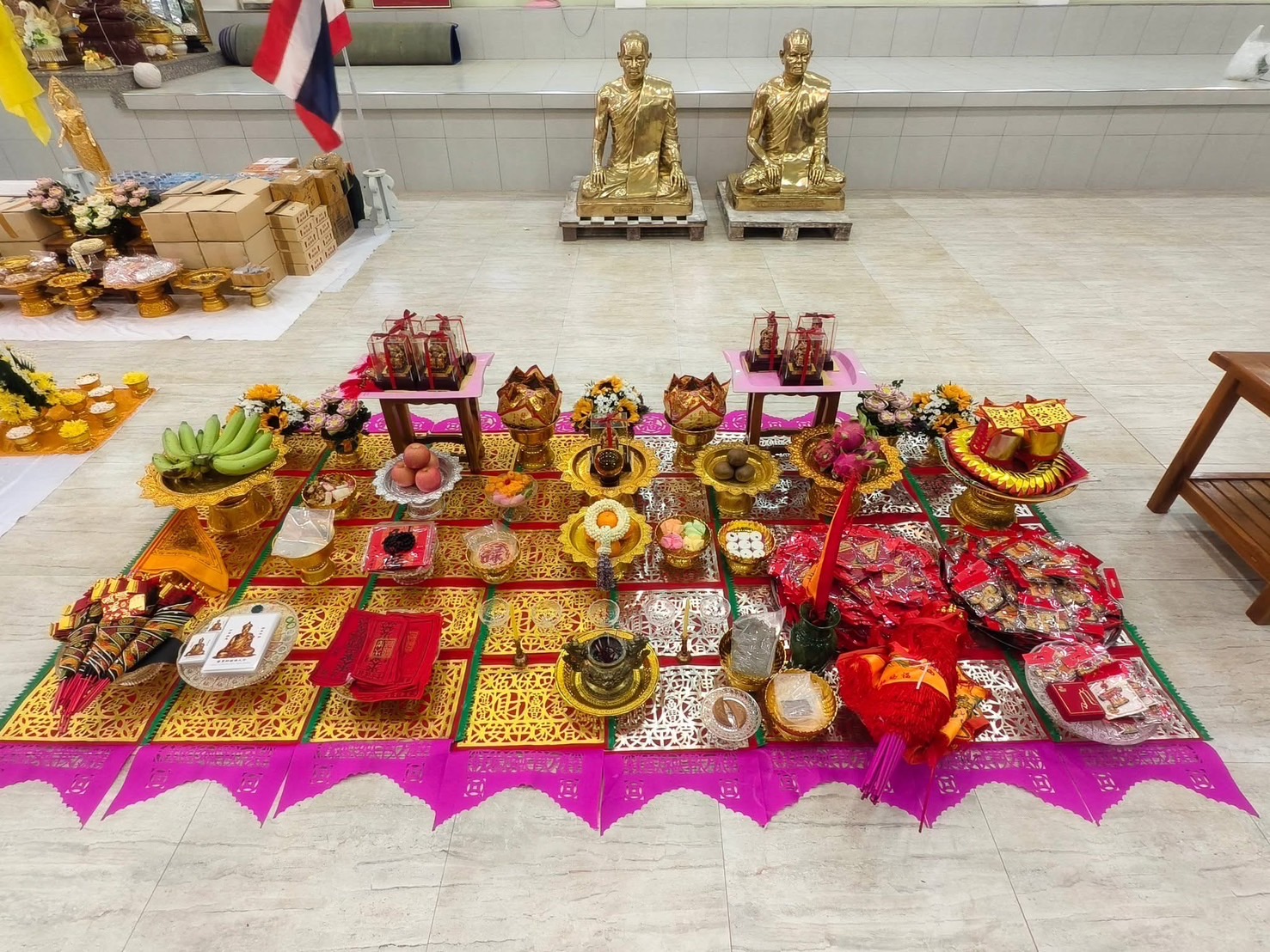 กี่เพ้าฮู้หม่าโจว พอจ.บ๊ะ วัดโพธิ์ลังกา