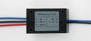CR3004/ Signal converter/ PWM / analogue module/ Input 24 V DC PWM signal/ Output 0...10 VDC
