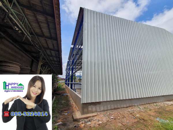 รับสร้างโกดัง สิงห์บุรี ขนาด20x30x6.00 เมตร