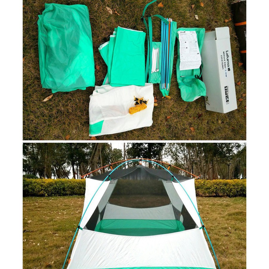 เต็นท์ Lafuma Milford Edge 2 เต็นท์ 2 คน เต็นท์เดินป่า แบรนด์ดังจากฝรั่งเศษ รุ่นล่าสุด ของใหม่ ของแท้ พร้อมส่งจากไทย