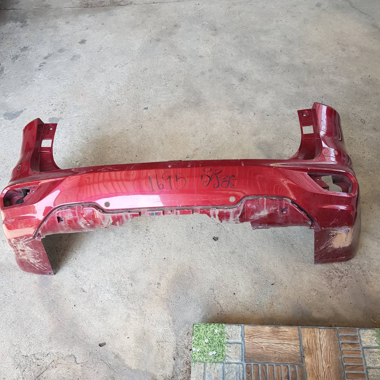 กันชนหลัง ISUZU MU-X MUX อีซูซุ มิวเอ็กซ์ ปี 2021 ขายตามสภาพครับ