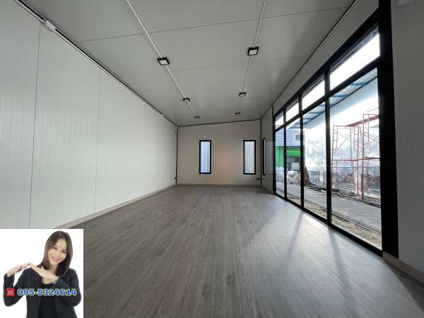 ออฟฟิศสำเร็จรูป บ้านสำเร็จรูป สมุทรปราการ ขนาด4.00x8.00 เมตร