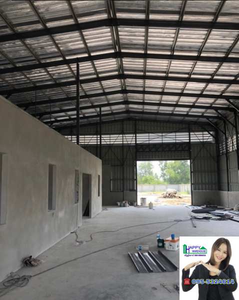 โกดังสำเร็จรูป วังน้อย อยุธยา ขนาด13x20x6 เมตร