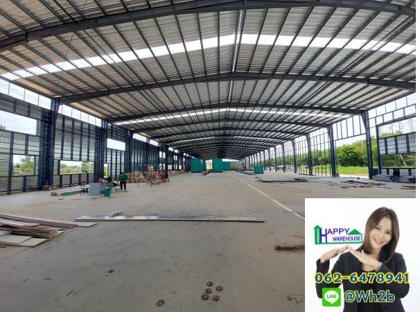 โกดังสำเร็จรูป ฉะเชิงเทรา ขนาด30x138x7.50 เมตร