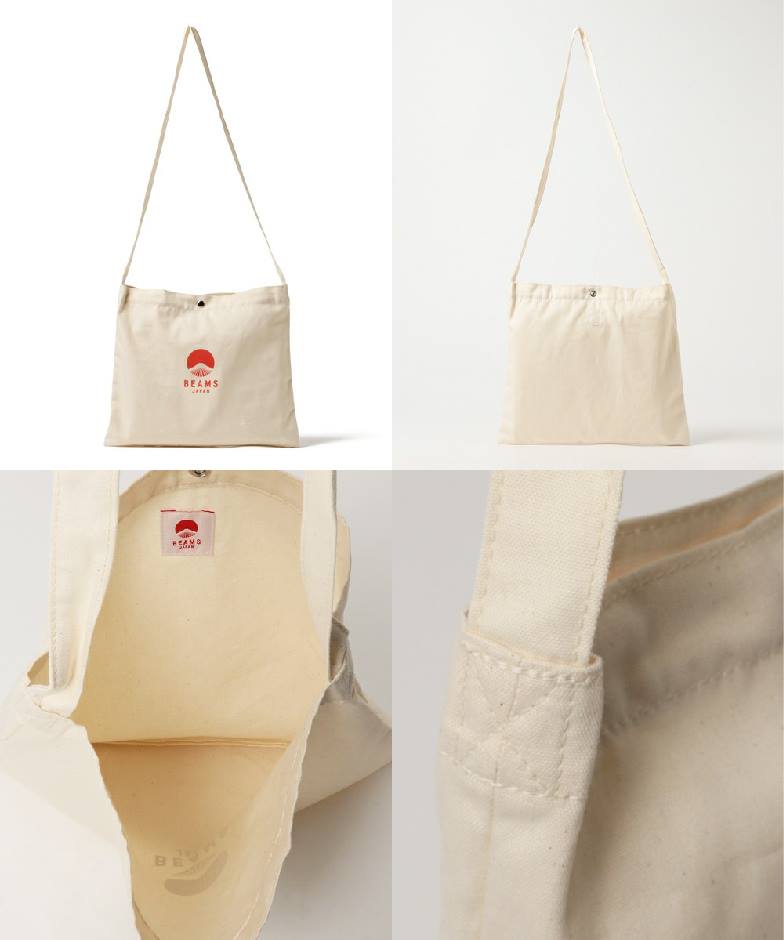 กระเป๋าผ้าสะพายข้าง Beams Japan Sacoche Bag รุ่นพิเศษจากญี่ปุ่น ของใหม่ ของแท้ พร้อมส่ง