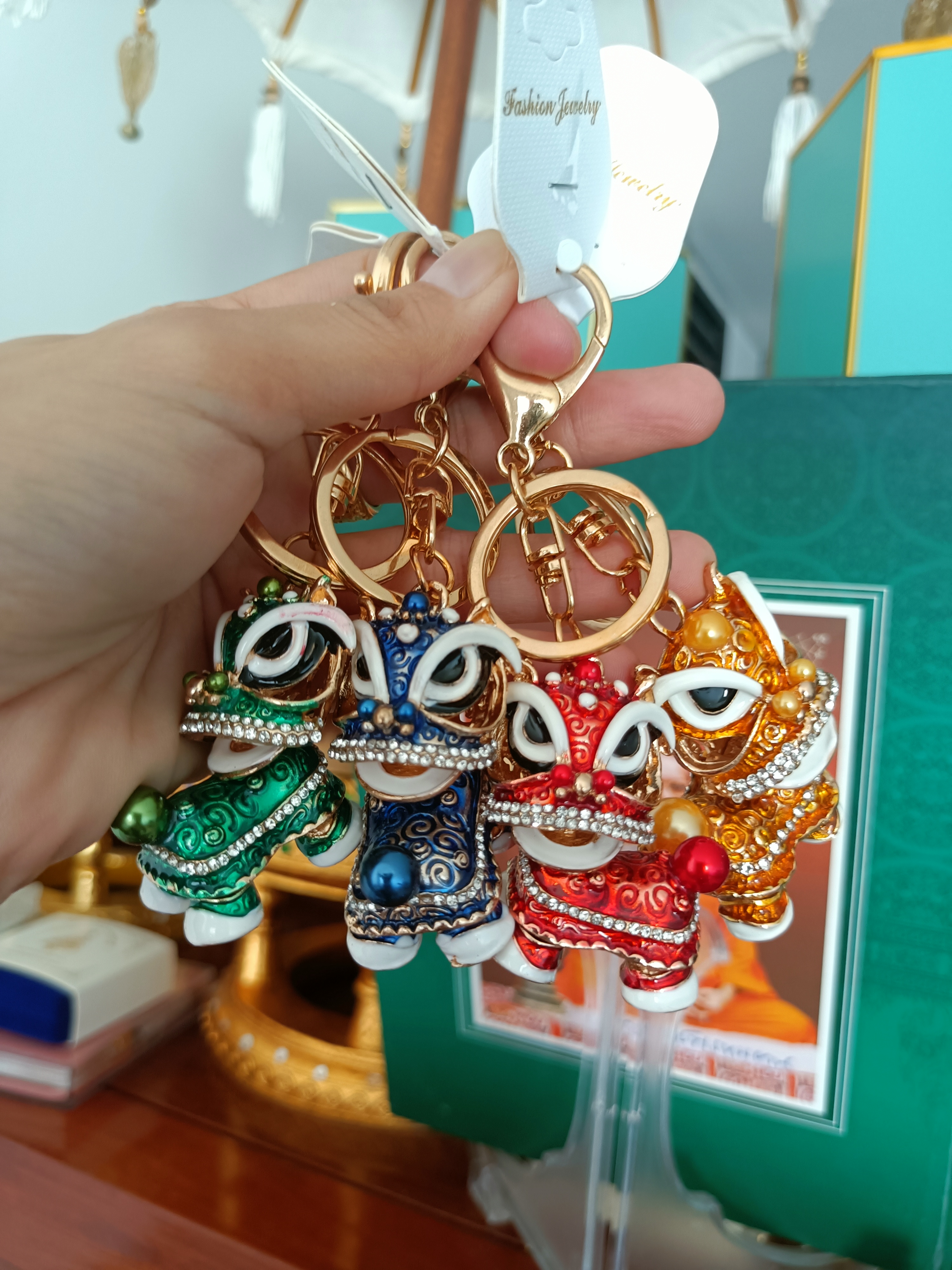 พวงกุญแจ ตุ้งแช่ (V.2) พระอาจารย์บ๊ะ วัดโพธิลังการ์ ปี 65