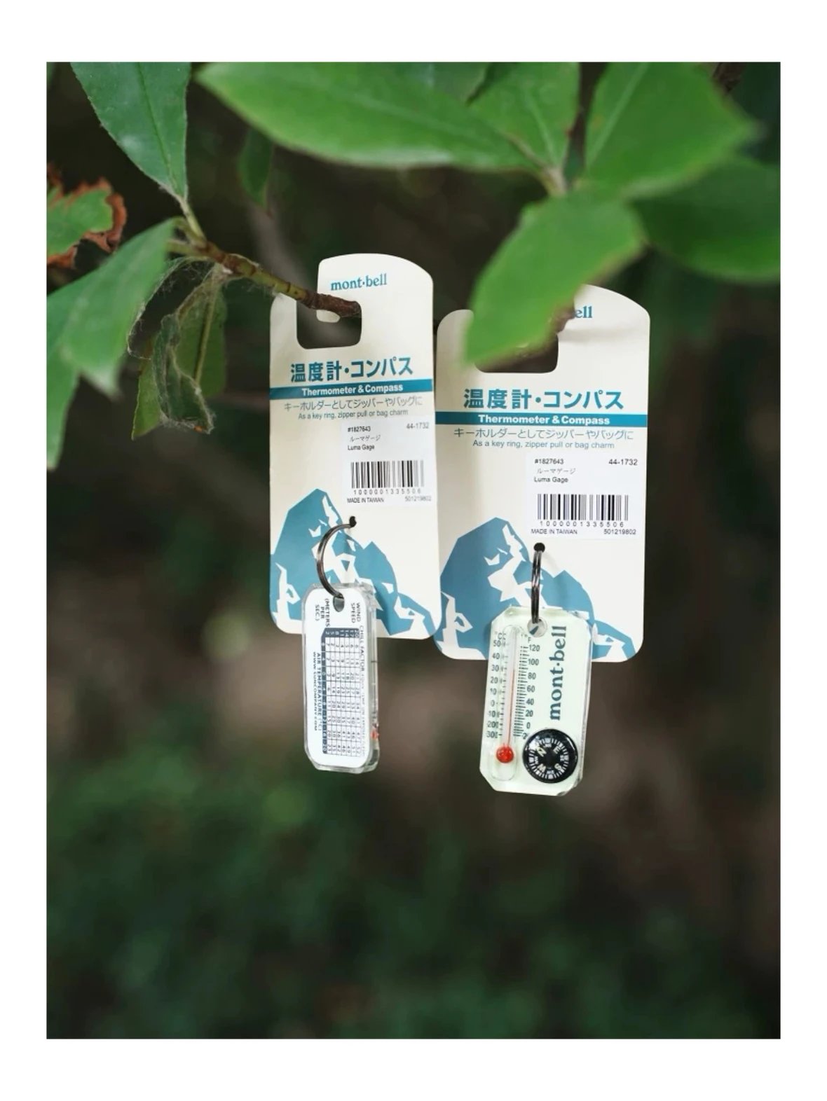 พวงกุญแจเทอร์โมมิเตอร์ Montbell Luma Gage ของใหม่ ของแท้ พร้อมส่ง