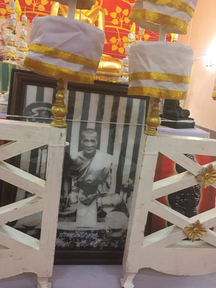 ภาพหนุมานในมณฑลพิธี จารยันต์หน้าหลังโดย ลพ.อิฏฐ์ (1ใน40) เสกยิ่งใหญ่ วัดบางกะพ้อม 28 ธ.ค.62