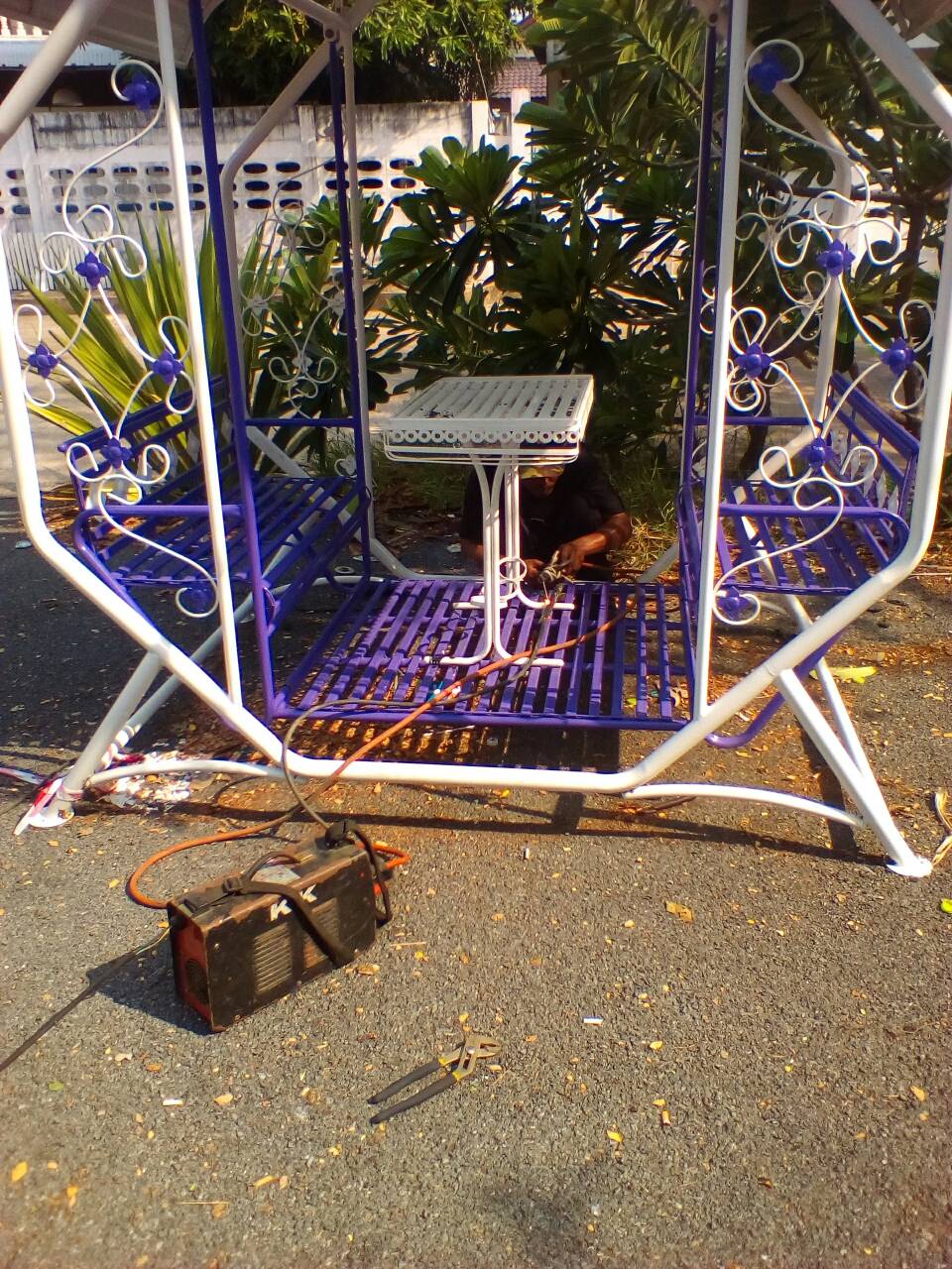 เครื่องออกกำลังกายกลางแจ้งปากเกร็ด