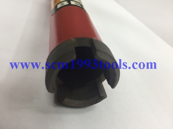 BEC บีอีซี โฮลซอเจาะผนังคอนกรีต กระบอกเจาะปูน ⌀ 28 มม. ยาว 220 มม. holesaw for concrete CORE DRILL
