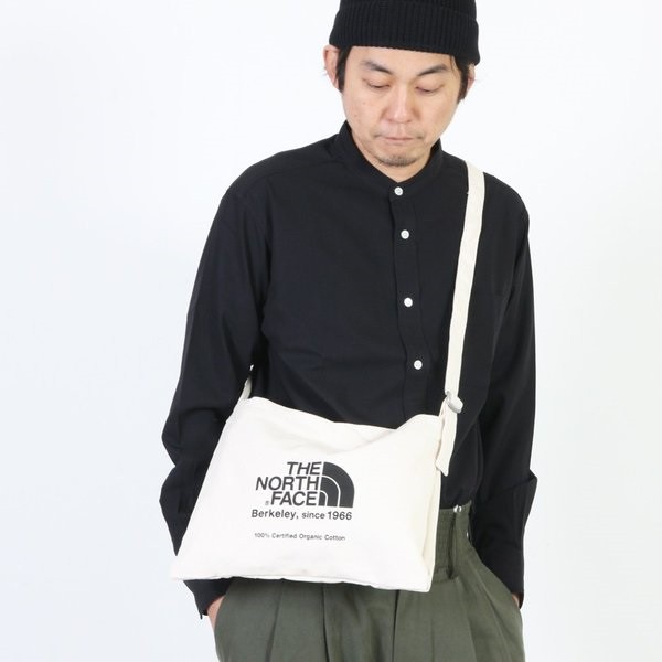 กระเป๋าผ้าสะพายข้าง The North Face - Organic Cotton Musette Bag รุ่นพิเศษจากญี่ปุ่น ของใหม่ ของแท้ พร้อมส่ง