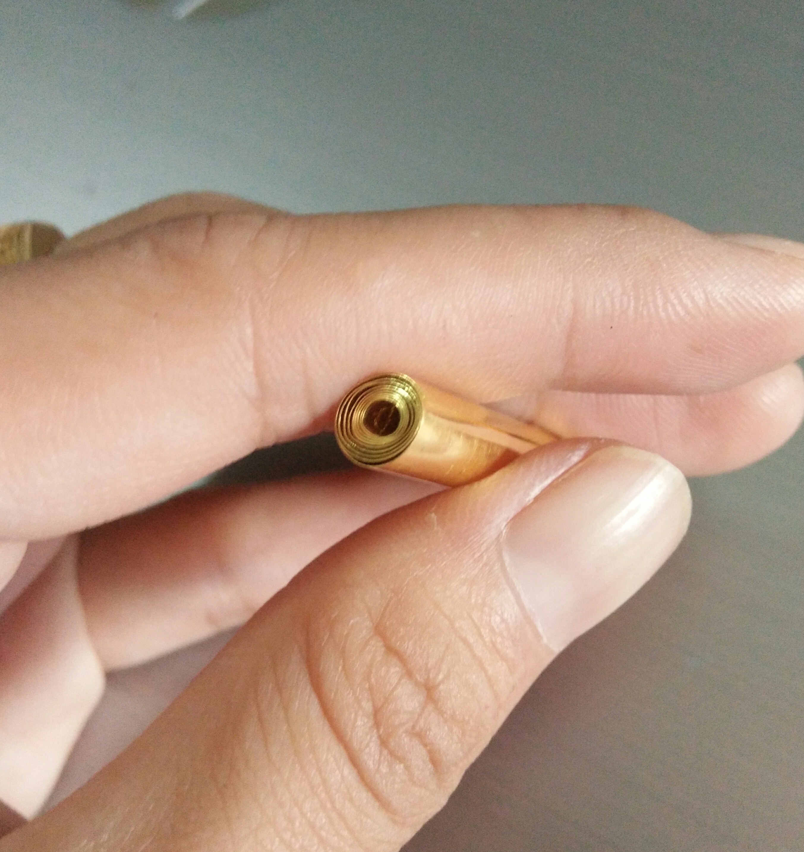 ตะกรุดมหาสะท้อนทองคำ (ซองเดิม)