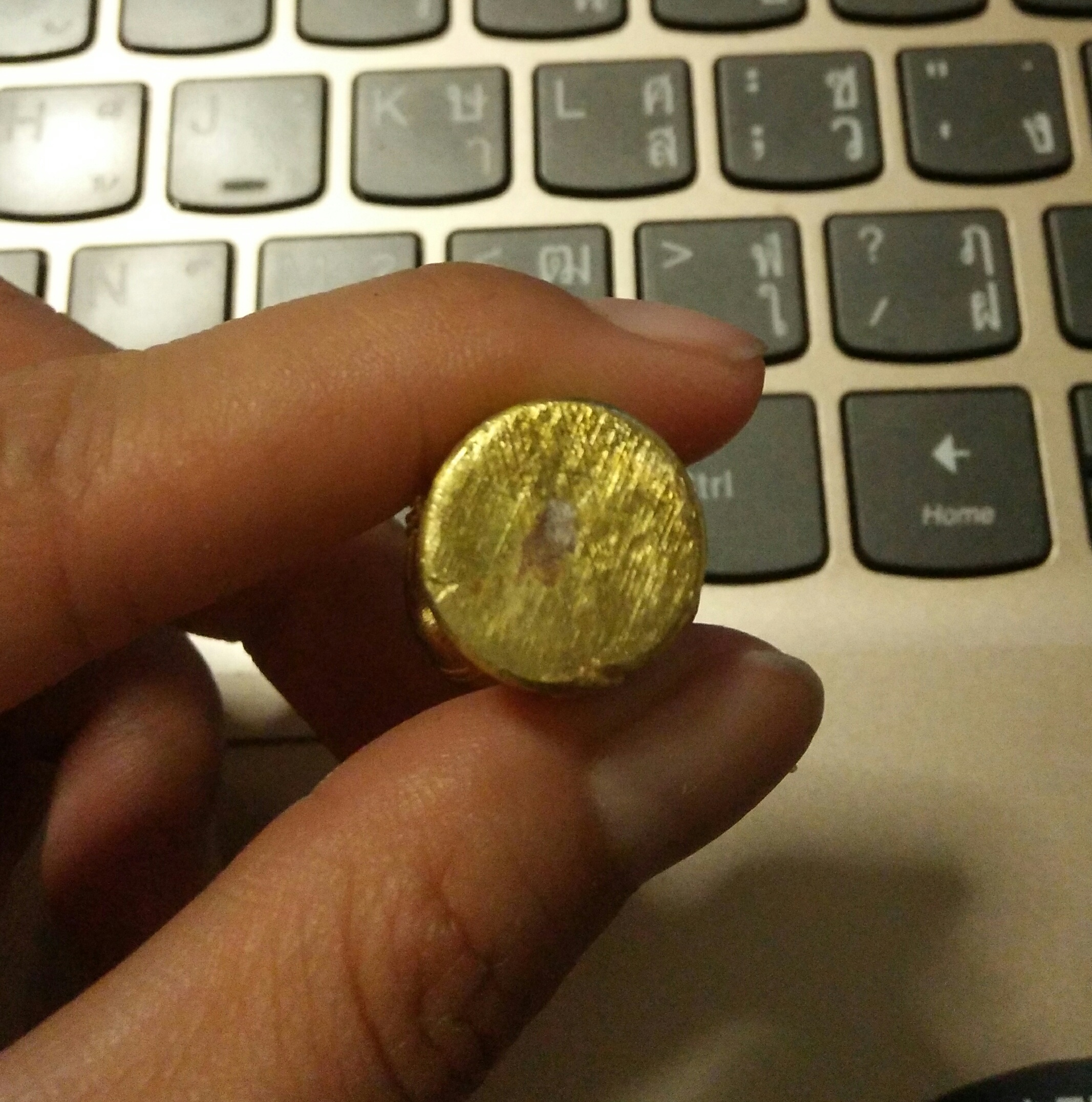 หนุมานเสาร์ ๕ เนื้อทองฝาบาตร ลต.วาส วัดสะพานสูง