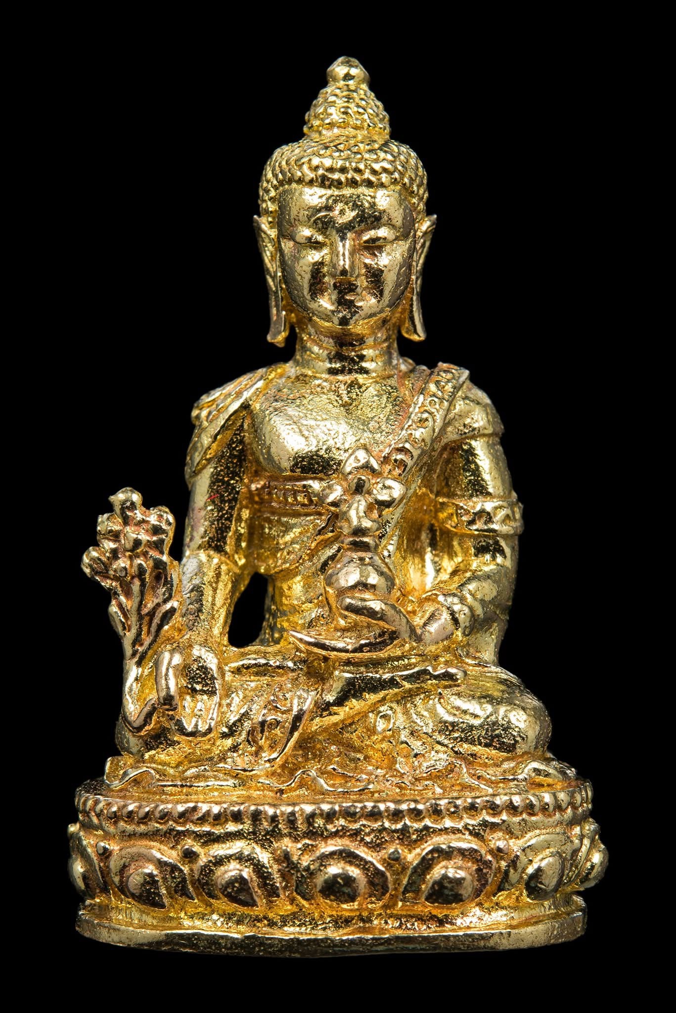 พระไภษัชยคุรประภาตถาคต รุ่น รักษาโรคภัย ปี 63 ครูบากฤษดาและรวมเกจิ