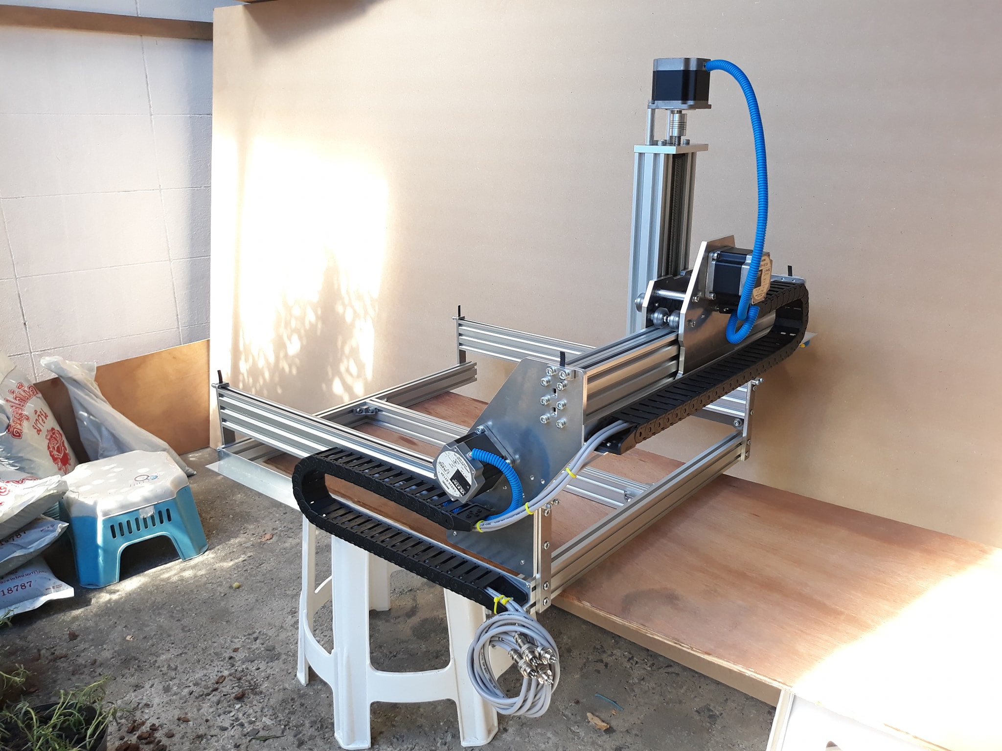 ชุดโครงสร้าง DIY X Y Z ขนาด 50cmx50cmx12cm