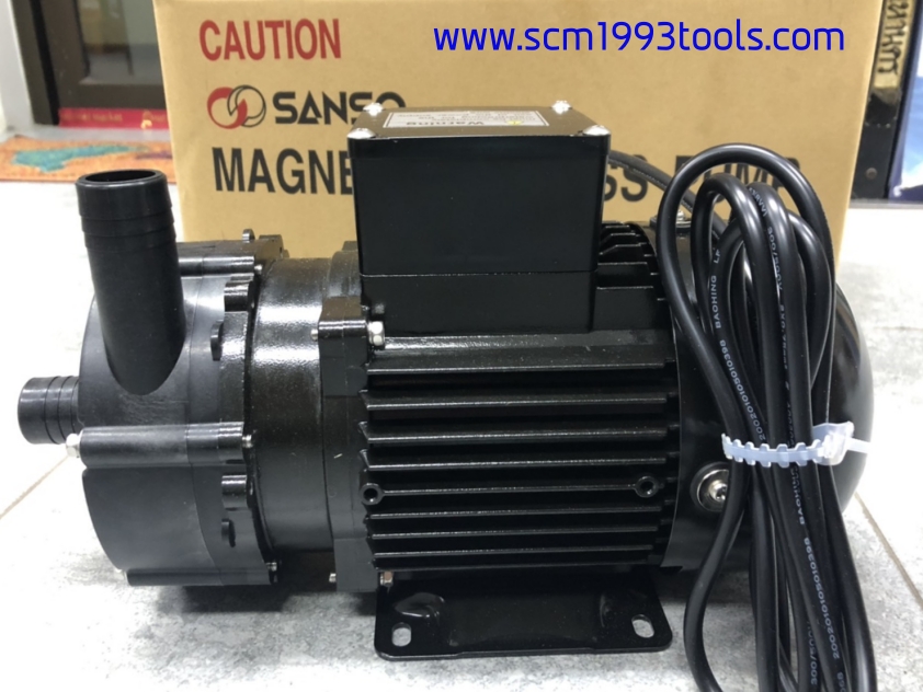 SANSO รุ่น PMD-2571 ปั๊มน้ำยาเคมี ใบพัดแม่เหล็ก MAGNET DRIVE SEALLESS PUMP