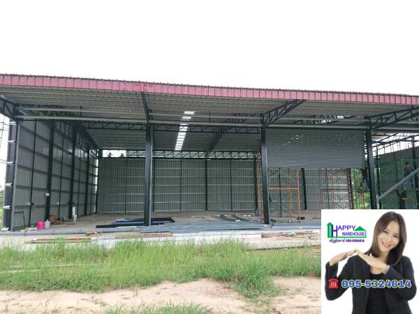 รับสร้างโกดัง สิงห์บุรี ขนาด20x30x6.00 เมตร