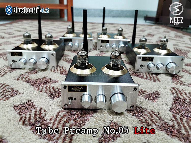 ใหม่!! Tube Preamplifier Bluetooth 5.0 - ปรีหลอด บลูทูส + ใช้ในบ้าน+รถ มีประกัน ร้านไทย