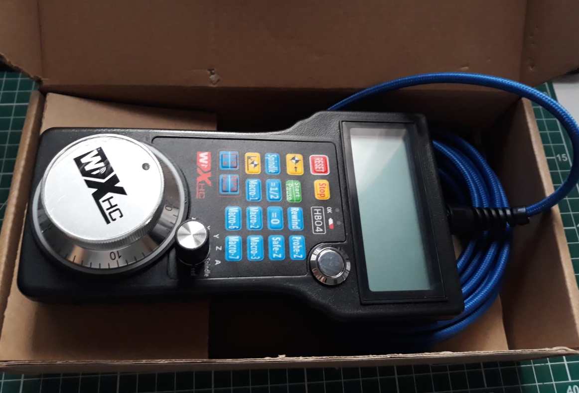 Mach3 MPG Pendant Handwheel for CNC 4 axis