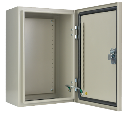 KBJS ตู้ไฟสวิทช์บอร์ดแบบกันฝุ่นกันน้ำ ฝา 1 ชั้น ไม่มีหลังคา (ฝาทึบ)