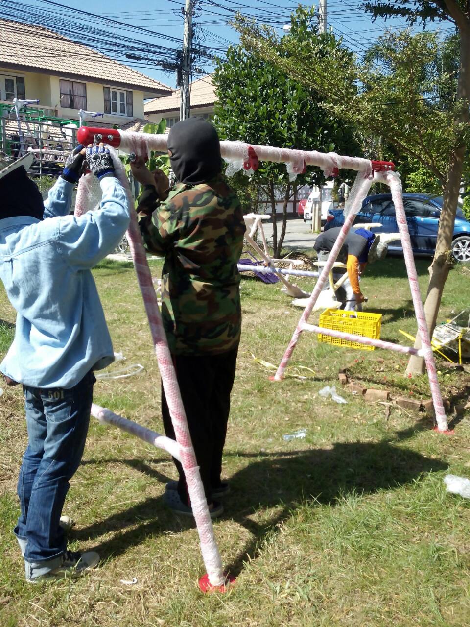 เครื่องออกกำลังกายกลางแจ้งบ้านฉาง