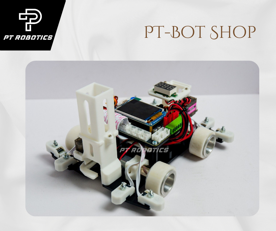 ชุดหุ่นยนต์ทำภารกิจ ระดับกลาง บอร์ดPT-BOT Atom VX