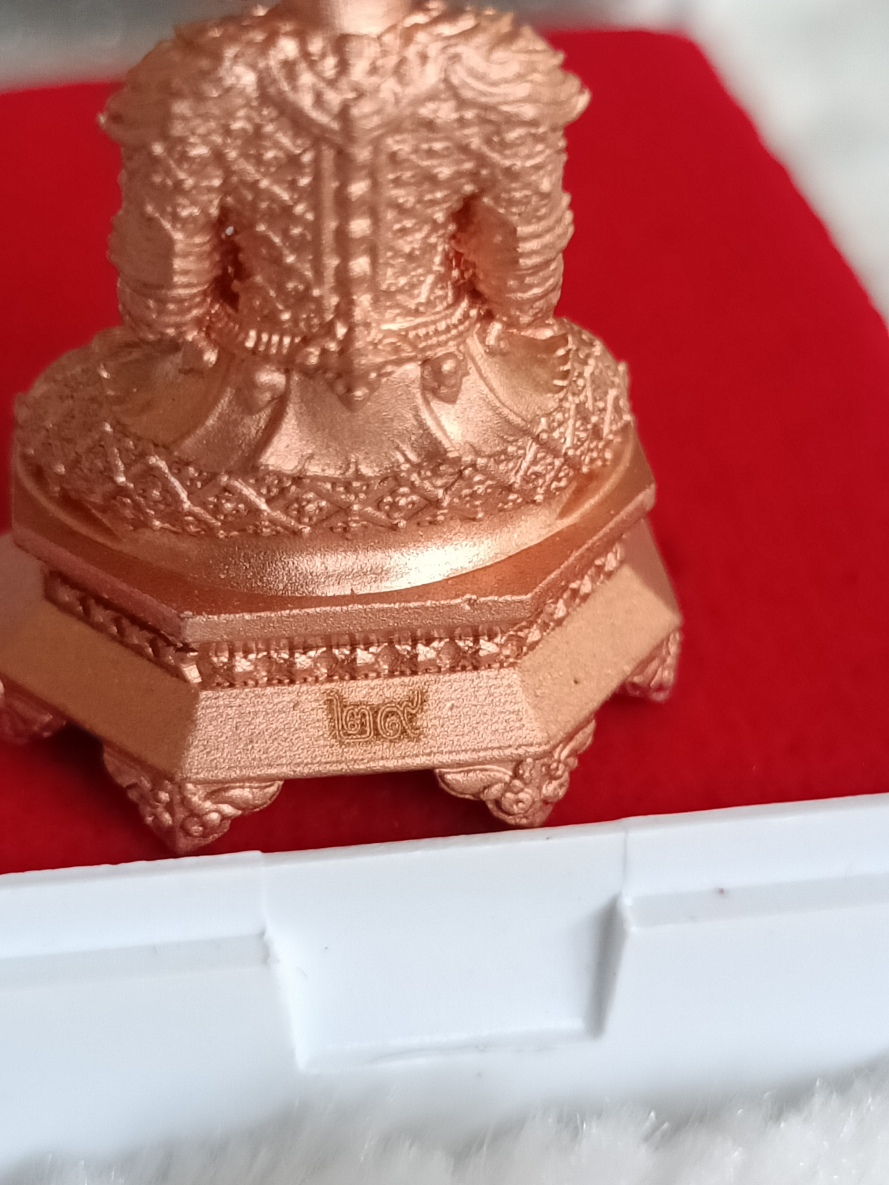 พระพุทธอิทธิคุณบุญพินิมมิต รุ่น 1 (ทองแดงพ่นทราย อุดผงยา ตะกรุดทองเหลือง 1 ใน 100) ลพ.เล็ก พอจ.พันแสง วัดศิลาวาส