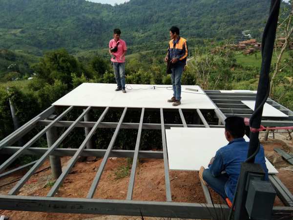บ้านสำเร็จรูป รีสอร์ท ขนาด3.60x5.40 เมตร