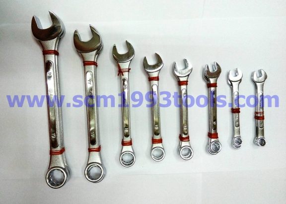 ASAHI อาซาฮี ประแจ แหวนข้างปากตาย 6 ตัวชุด 3/8"-11/16" ญี่ปุ่น คุณภาพดี Wrench set