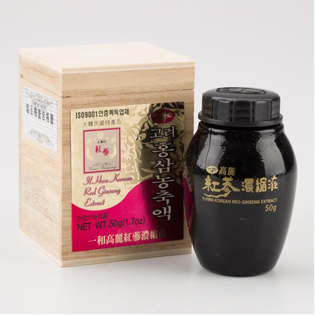 โสมแดงเกาหลี ชนิดหัวสกัดโสม อิลวา 50 กรัม