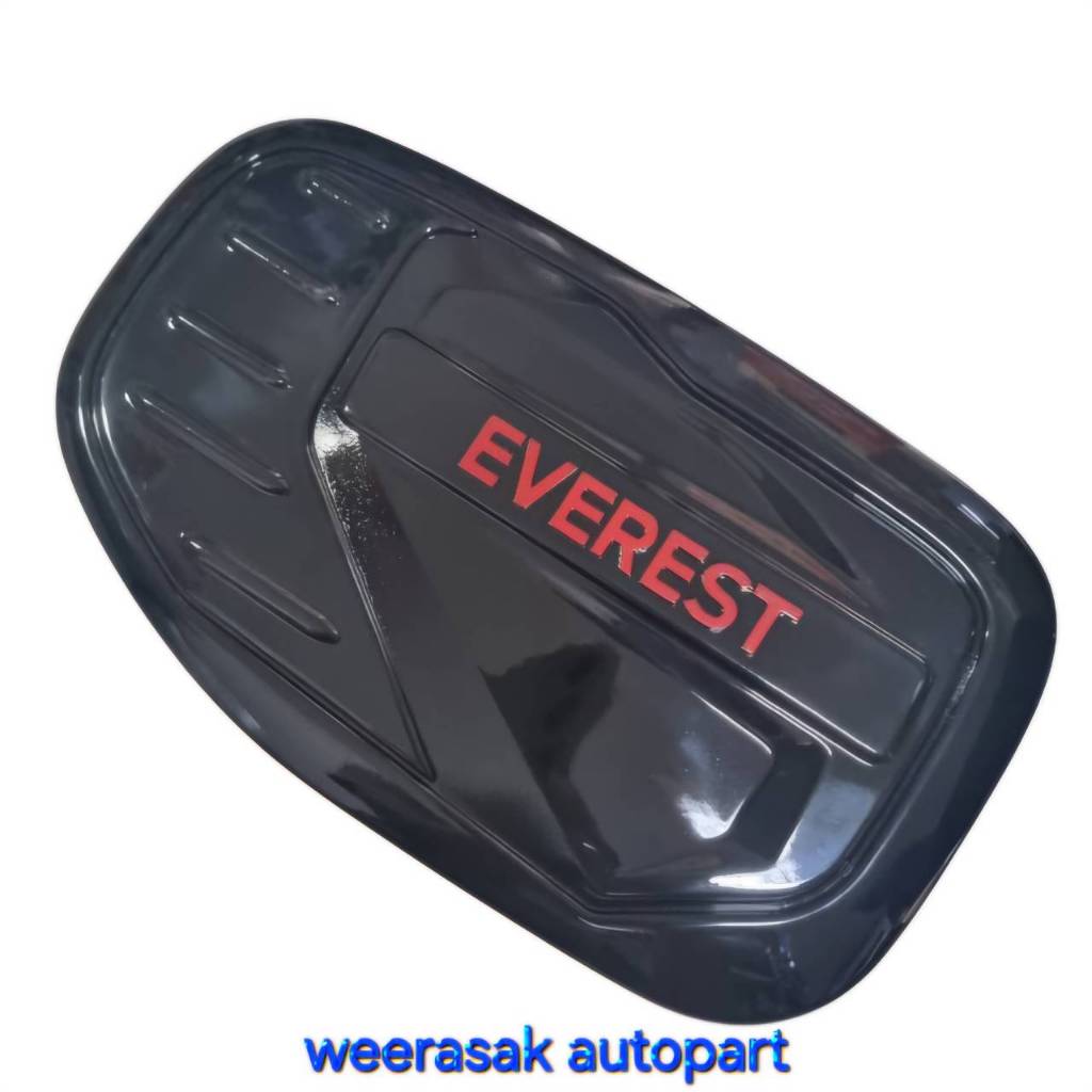 ครอบฝาถังน้ำมัน Ford Everest Next Gen ฟอร์ด เอเวอเรสต์ ปี 2022-ปัจจุบัน (สีดำเงา)