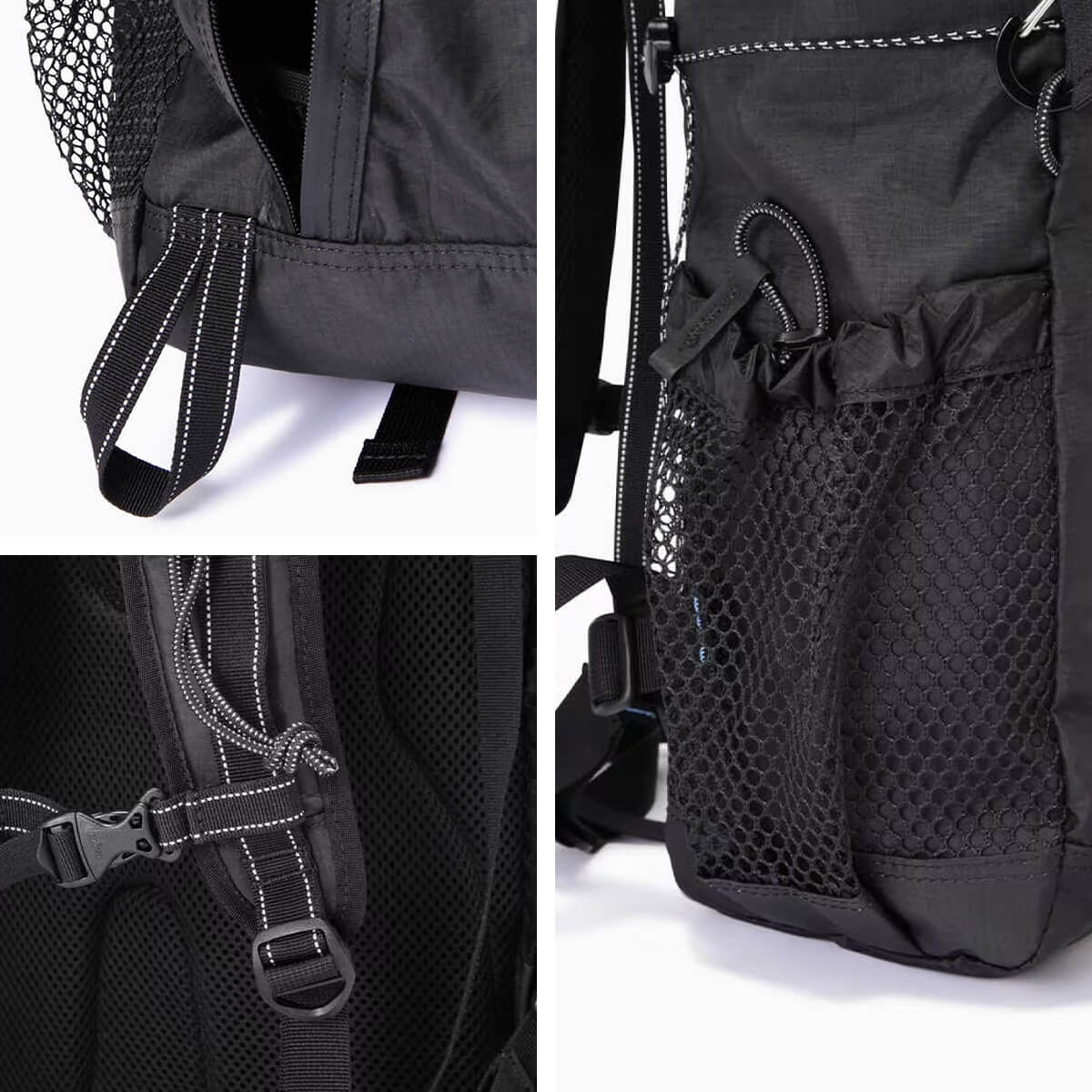 กระเป๋าเป้เดินป่า And Wander X-Pac 30L - Black Lightweight Backpack ของใหม่ ของแท้ พร้อมส่งจากไทย กระเป๋าไล่เบา
