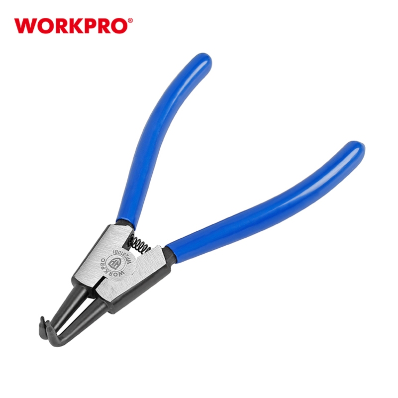 WORKPRO คีมถ่างแหวนปากงอ (CR-V) ขนาด 7 นิ้ว รุ่น WP231081