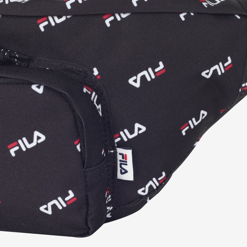 กระเป๋าคาดเอว Fila - All Over Pattern Coat Waist Bag ของใหม่ ของแท้ พร้อมส่ง กระเป๋าสะพายข้าง กระเป๋าคาดอก ฟีล่า