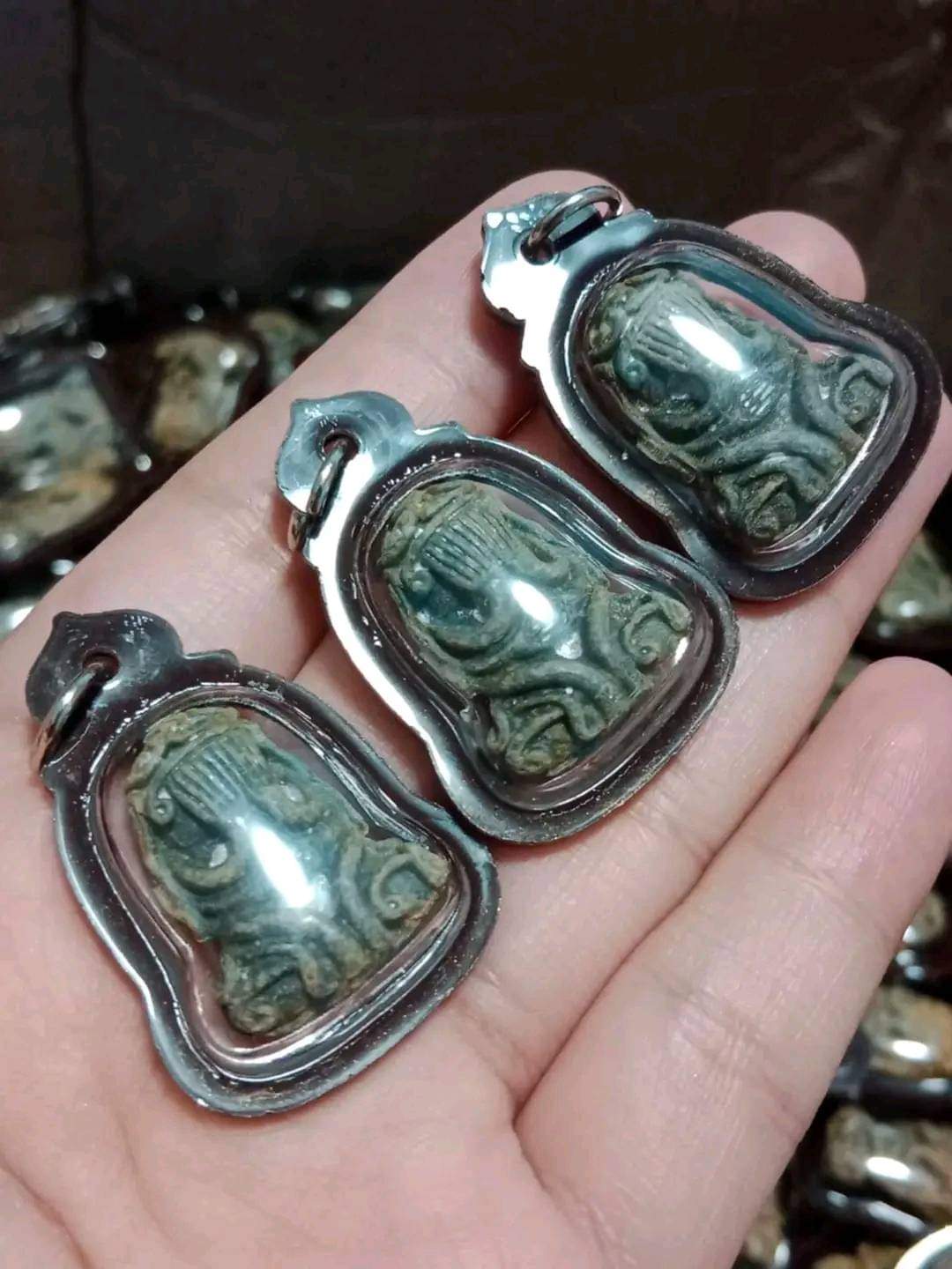 ซีลเดิมพระปิดตามหาอุตม์คงกระพัน ลพ.เงิน วัดบ้านอ้อ ลพ.หนุน พอจ.ต้อม พอจ.สุริยันต์ ลป.ศิลา พุทธาภิเษก วัดโพธิ์ศรีสะอาด 6 ก.ค. 67