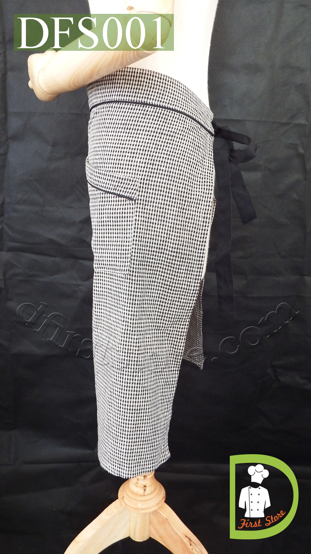 AP001 Half Body Apron ผ้ากันเปื้อน ครึ่งตัว