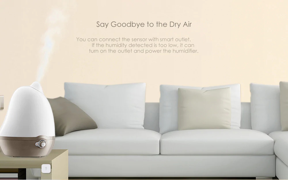 Xiaomi Aqara Temperature Humidity Sensor ตัวตรวจวัดอุณหภูมิและความชื้น